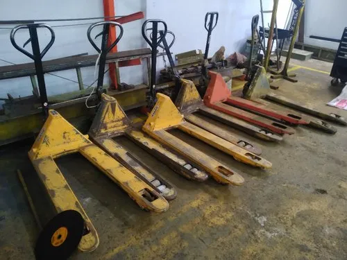 Jay Engineering workshop with material handling equipment