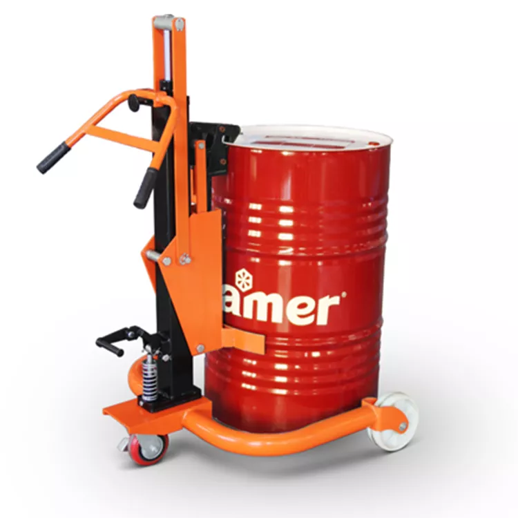 Manual Hydraulic Drum Stacker
